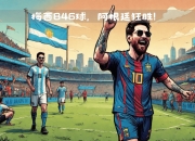 梅西连续破门，锋线火力全开，助球队取胜的简单介绍